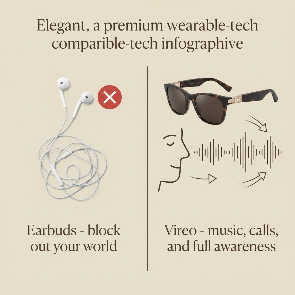 Vireo One - Smart Audio Sunglasses — view 7
