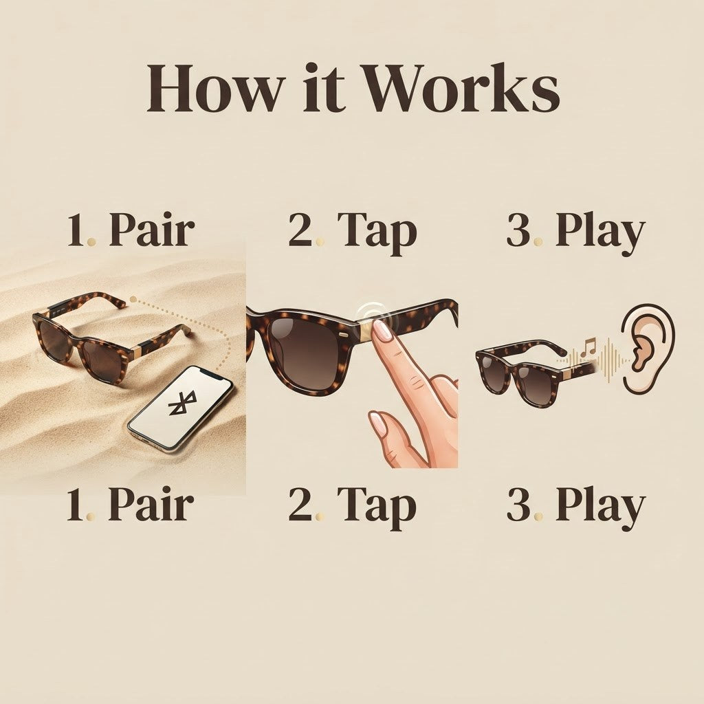 Vireo One - Smart Audio Sunglasses — view 6